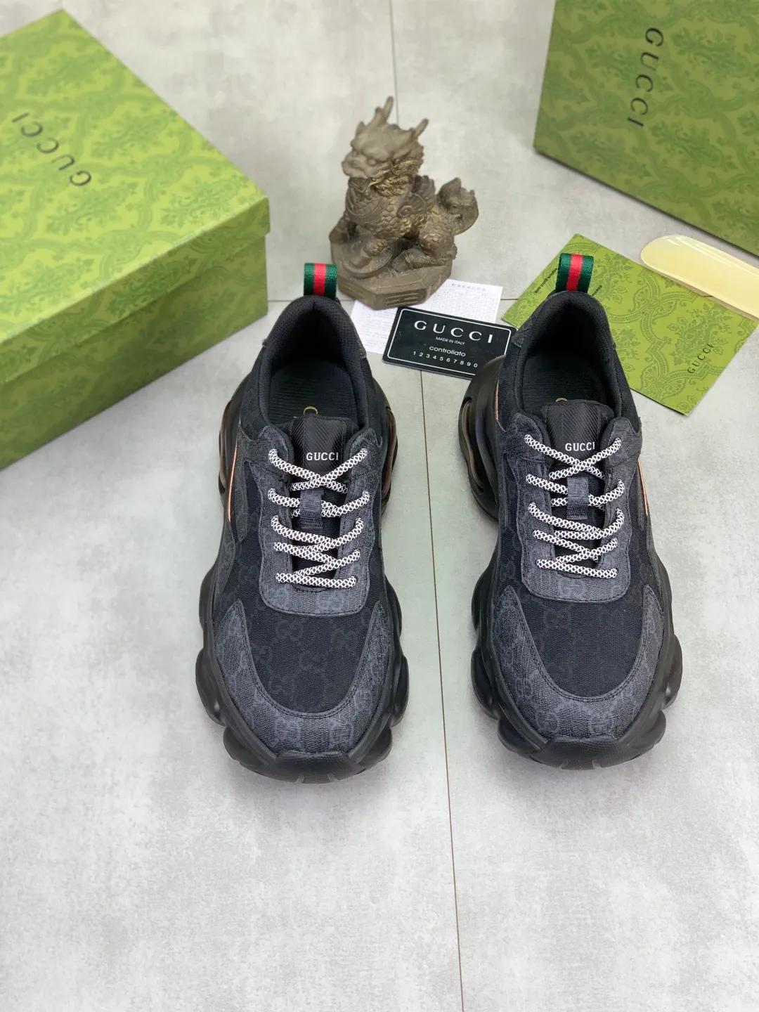 Men's men's shoes 💰P440💰 [New model] (GUCCI) official website's latest 🎁🎁casual and fashionable men's shoes 👟, hot style 💥 style is simple and elegant, exclusive for trendy men. Unique official website's latest brand double G elements Original 👑Gucci decoration, fashionable and generous, the fabric is original frosted calfskin✅Fully imported first-layer pigskin lining, the official website specifies wear-resistant, lightweight original rubber casual outsole, the classic model is taken in real life🎬38-44 4️⃣ colors available